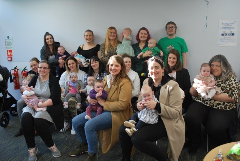 Main image for Midwifery team marks anniversary