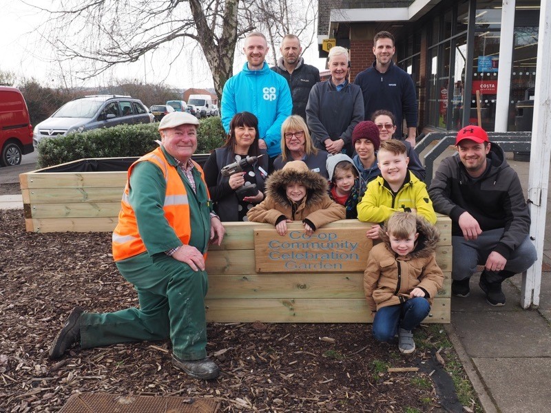 Main image for Persistent councillor unveils community garden