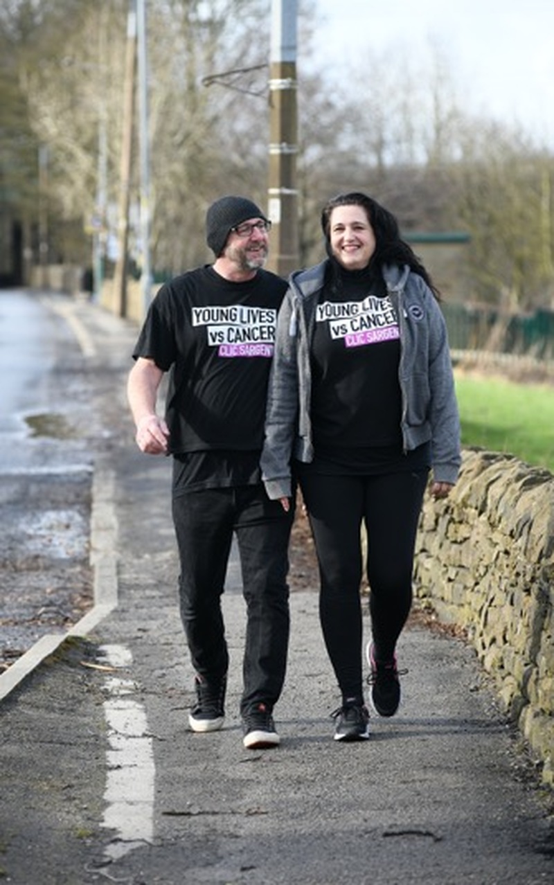 Main image for Couple set sights on half a million steps