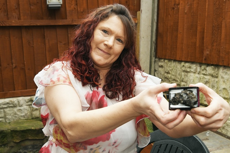 Main image for Meteor remnants found in woman’s garden