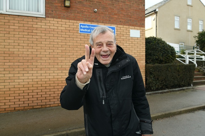 Main image for Cricket hero Dickie urges reluctant pensioners to have jab