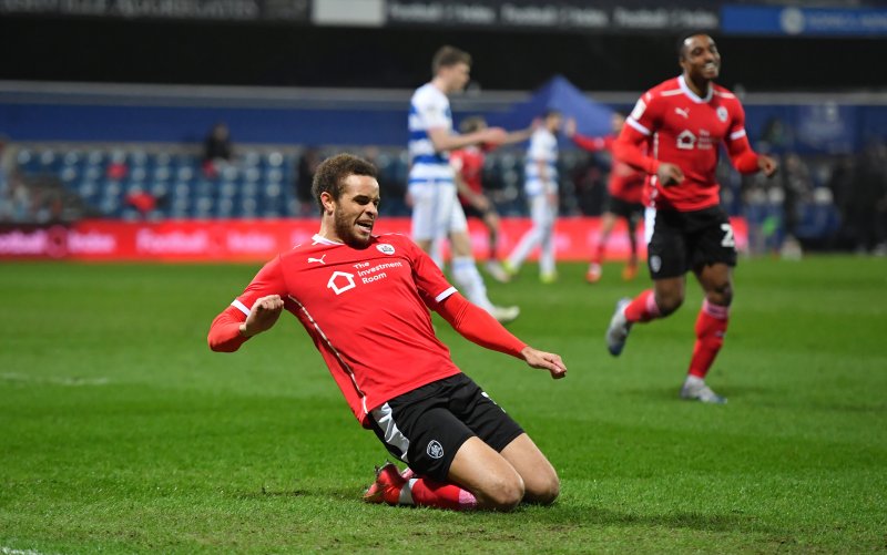 Main image for Barnsley put three past QPR to earn sixth successive win