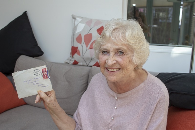 Main image for Pen pals mark 65-year friendship