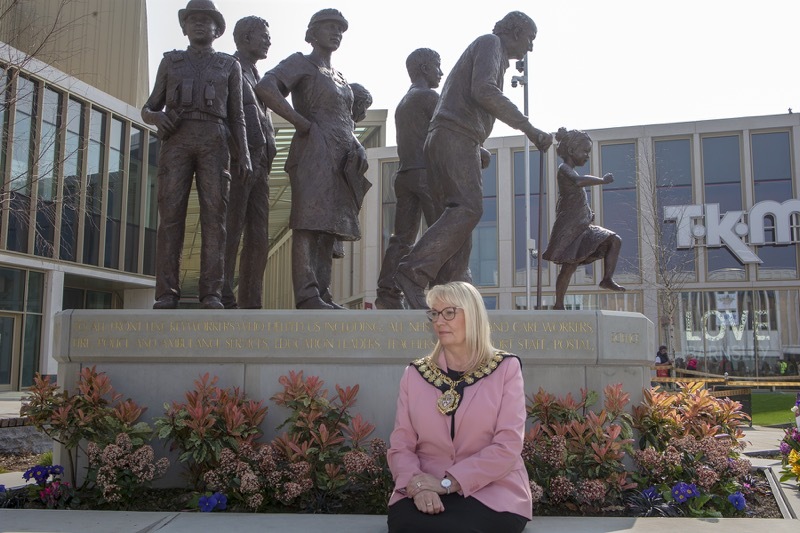 Main image for Town’s leaders reflect on two-year pandemic mark