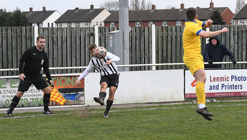 Athersley Rec against Staveley