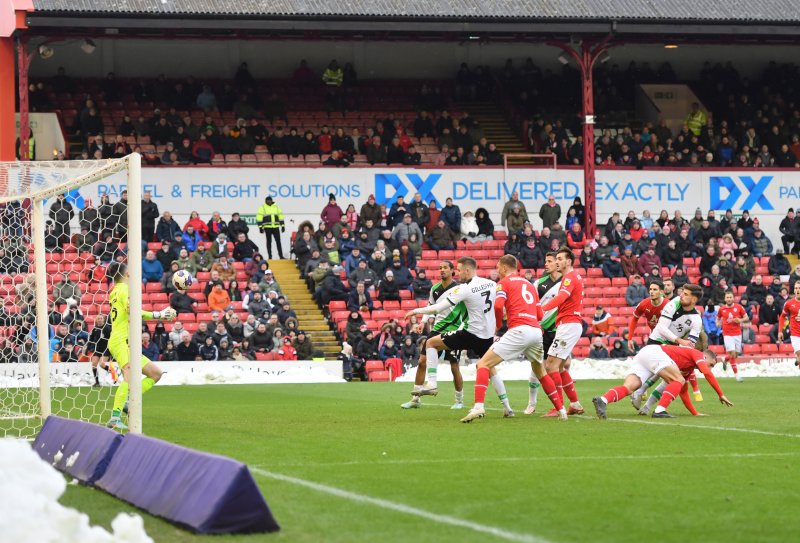 Main image for Mads thrilled with goal and grateful to Isted