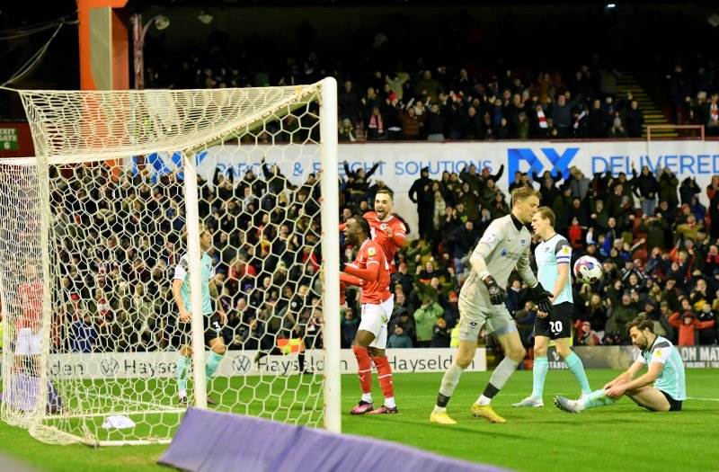 Main image for Reds up to fourth after beating Pompey