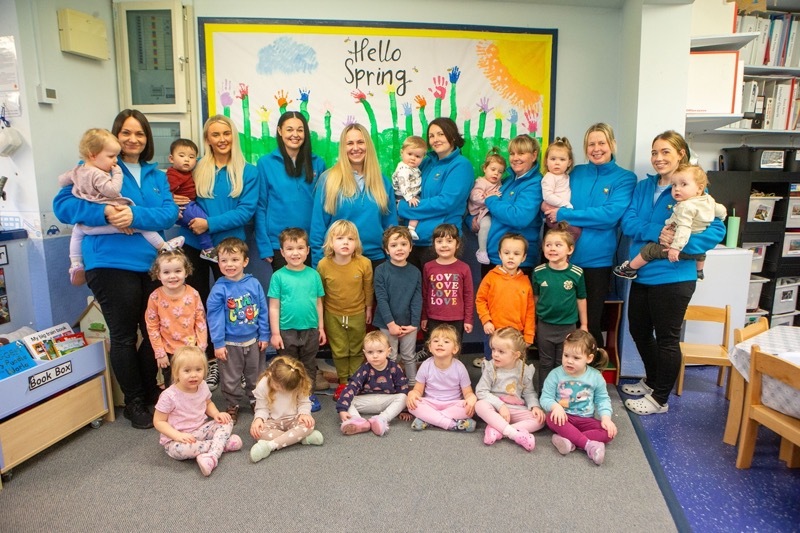 OFSTED REPORT: A latest Ofsted report, has praised Cawthorne day nursary, and awarded it, its second Outstanding certificate. picture Shaun Colborn PD092943