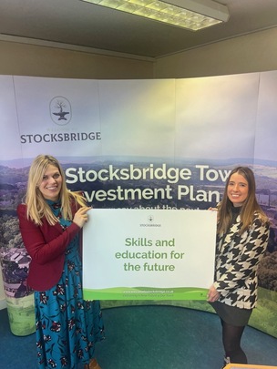 PARTNERSHIP STRUCK: MP Miriam Cates with Emma Beal.