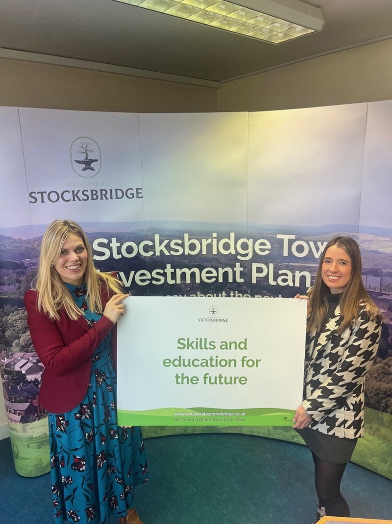 PARTNERSHIP STRUCK: MP Miriam Cates with Emma Beal.