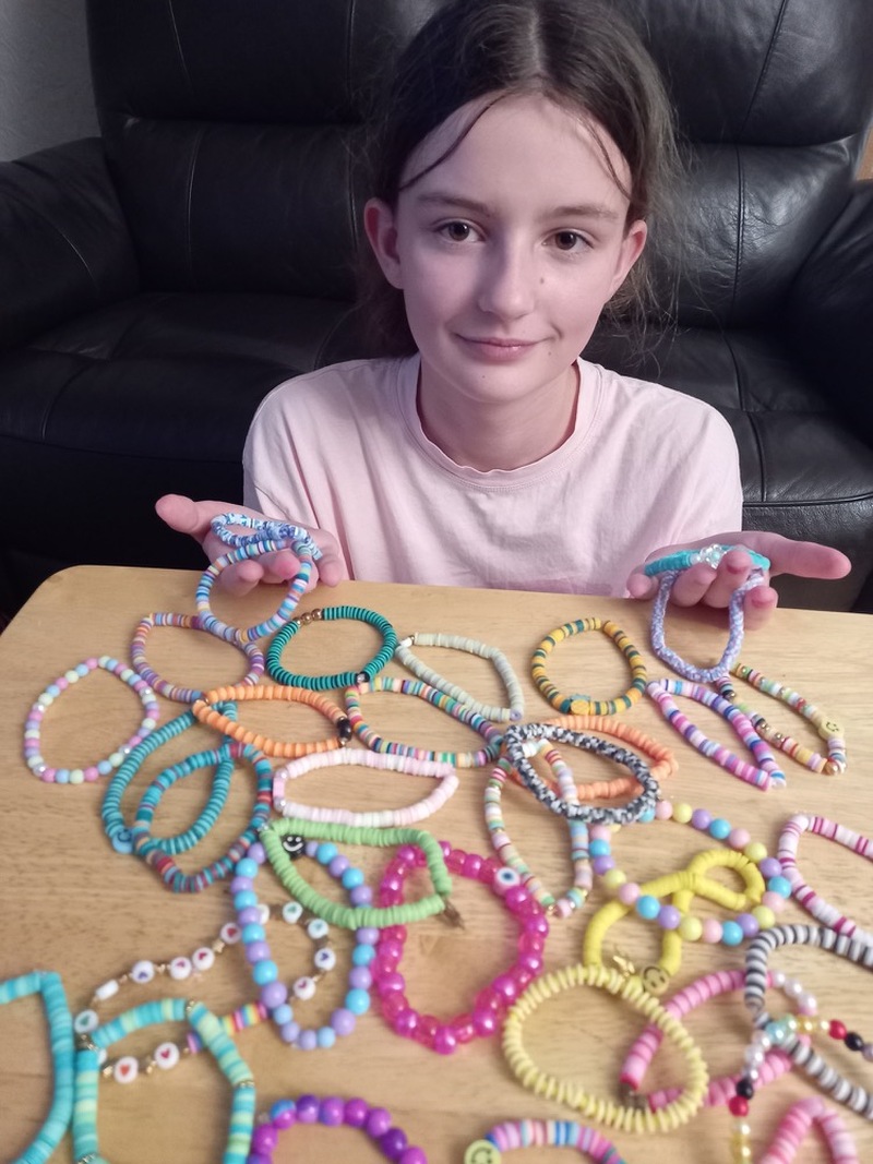 HOSPITAL’S THANKS: Poppie, 11, whose fundraising exploits have won praise from Barnsley Hospital.