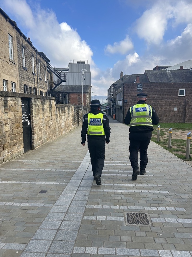 SAFEGUARDING: Officers spoke to almost 100 children who were classed as ‘at risk’ to being vulnerable on Sunday.