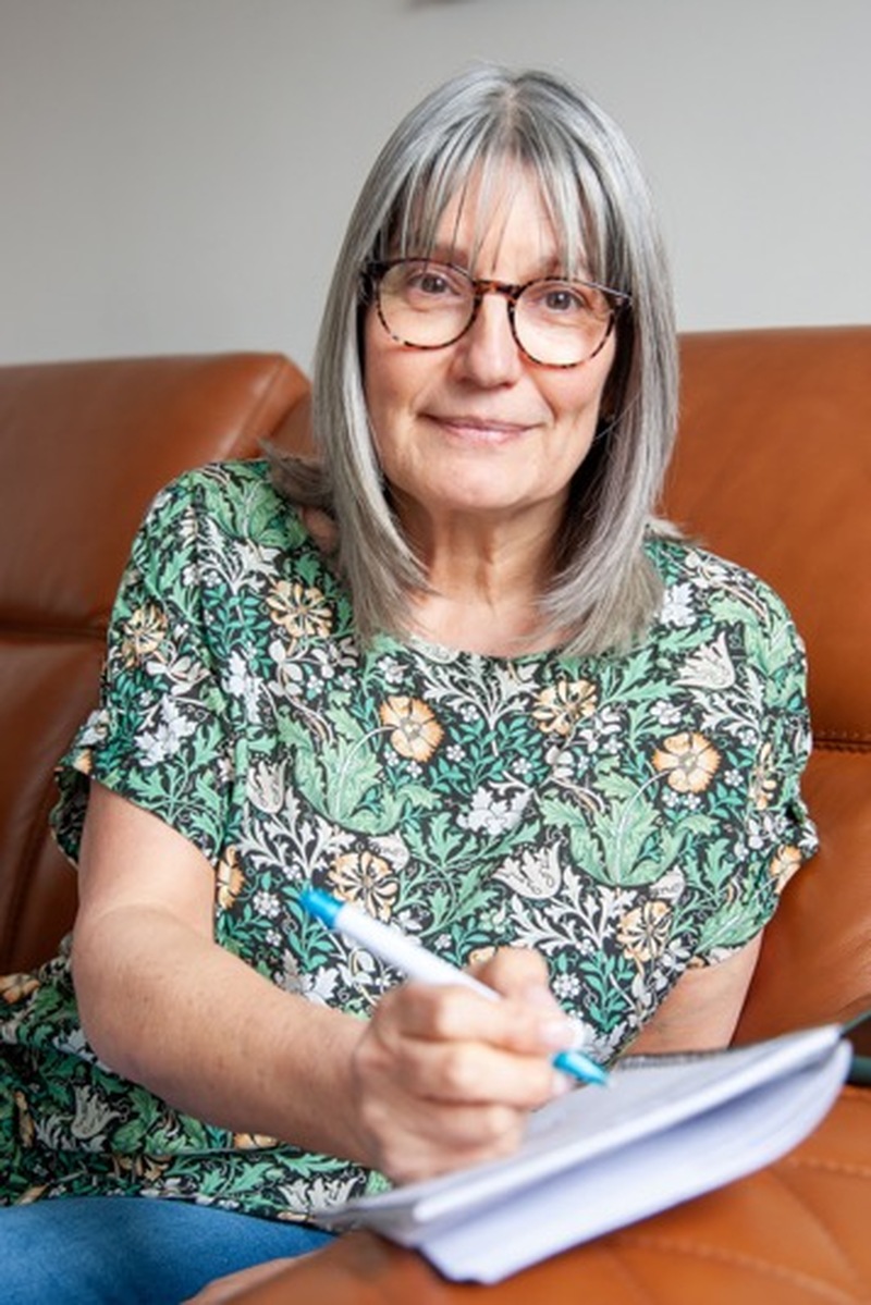 DNA FINDER: Jill Ives who has found more than 100 relatives for people using DNA profiling. Pict