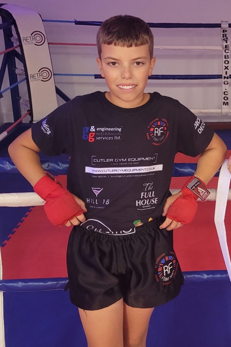 Kickboxing superstar Daniel Shearn.
