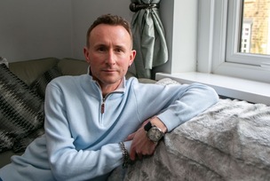 STOMACH REMOVED: Adam Shaw who had his stomach removed, following a rare cancer, which turns out to be hereditary