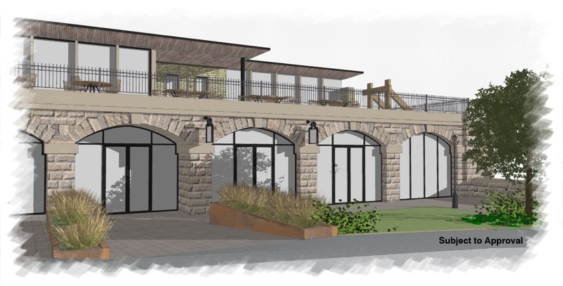GRAND PLANS: New life is set to given to Penistone’s coal drops.