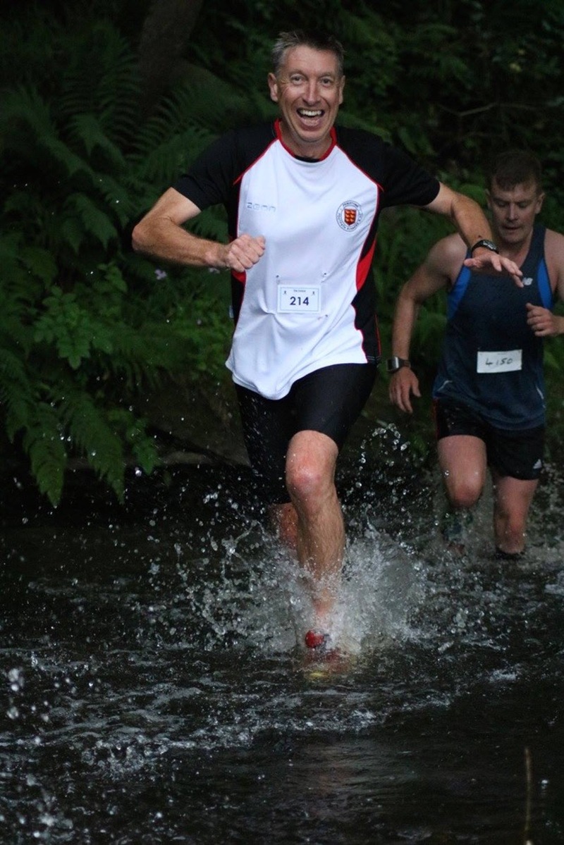 Runner Steve Dickinson.