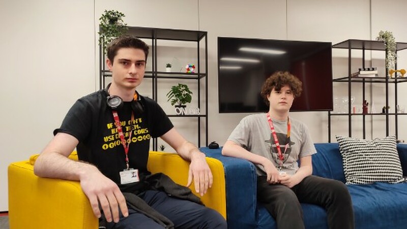 NOMINATIONS: Elliot Barton and Jamie Baines.