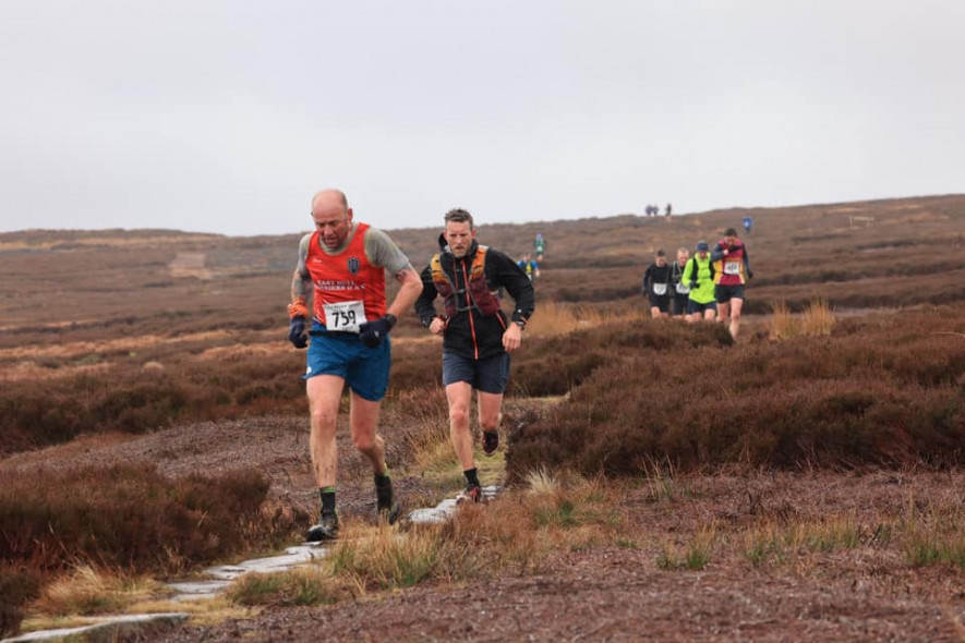 Damian Kilpin, left, at the Blakey Blitz.