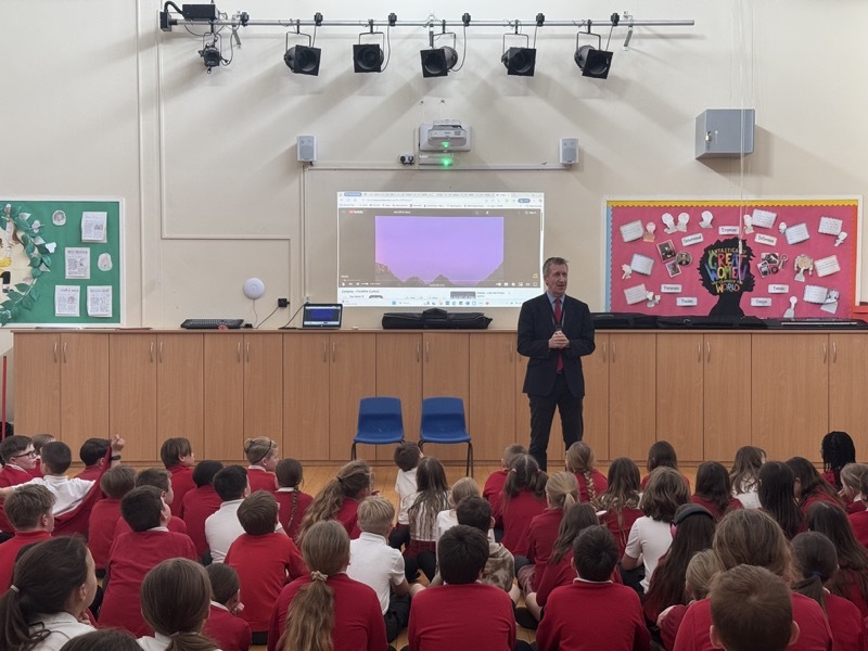 SPECIAL VISIT: Barnsley North MP Dan Jarvis.