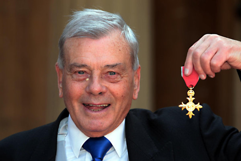 Main image for Dickie bowled over at Buckingham Palace