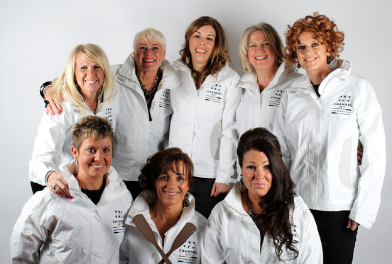 Main image for Smell of success in the air for ladies in Channel row challenge