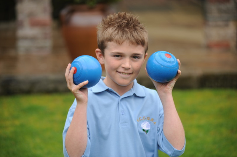 Main image for Sam, 11, makes bowls county squad