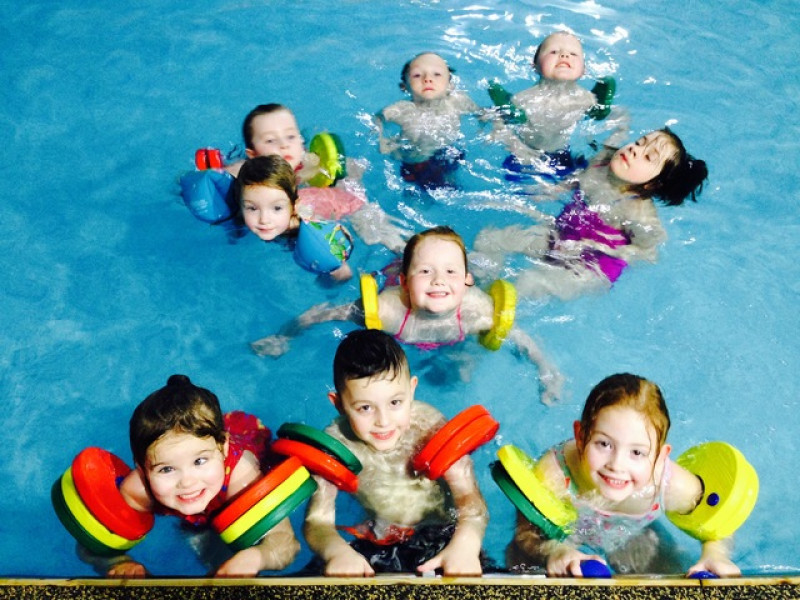 Main image for Swimmers make a splash for Sport Relief