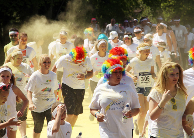 Main image for Colourful fundraiser tops £15,000