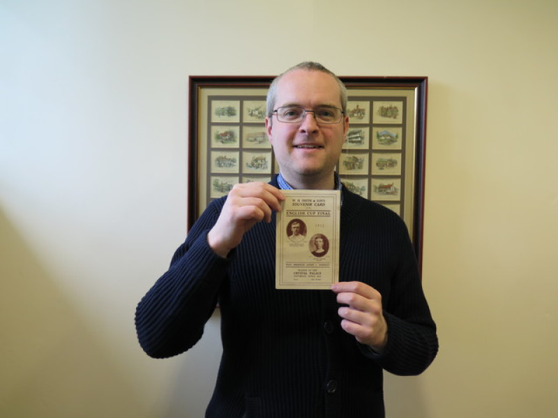 Main image for Rare football programme up for auction