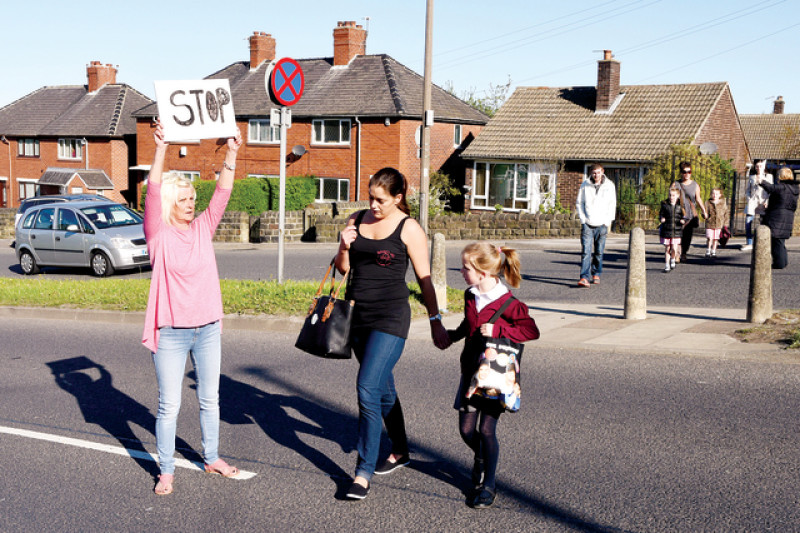 Main image for Parents take action over school crossing