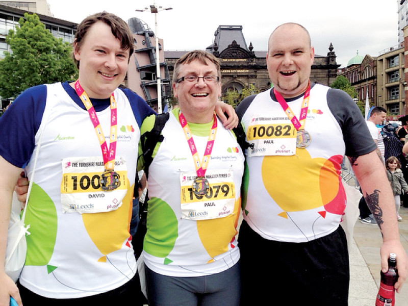 Main image for Colleagues get fit to raise cash for Tiny Hearts