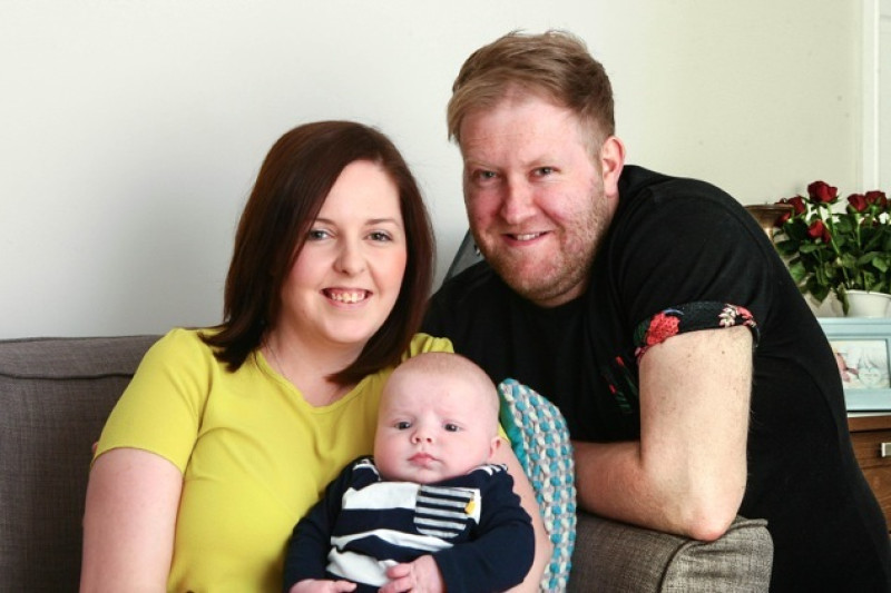 Main image for Newlywed celebrates after brain tumour shrinks