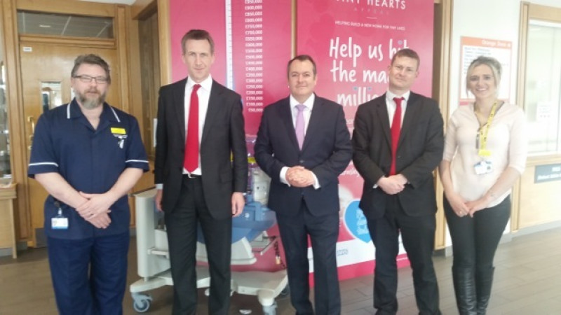 Main image for MPs visit Maternity Services