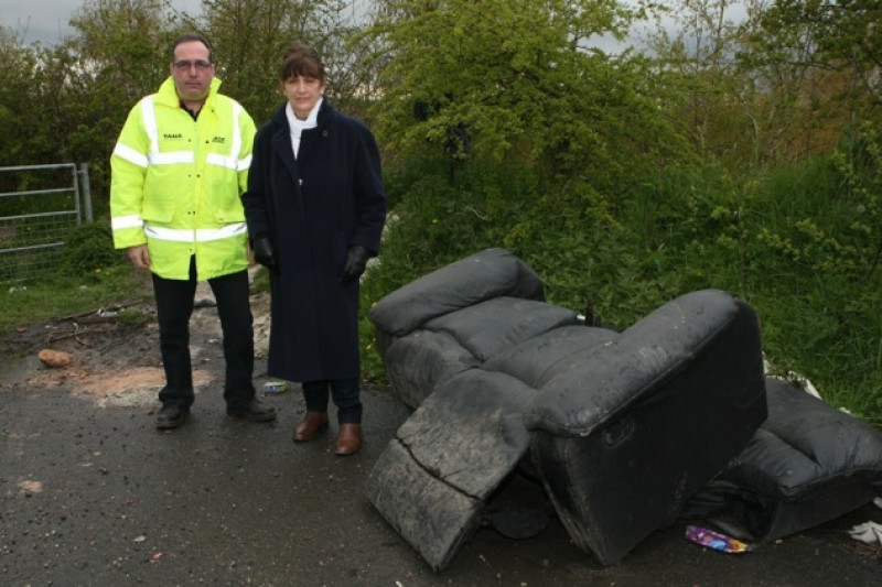 Main image for Residents call for fly-tipping action