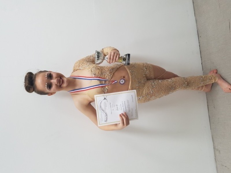 Main image for Dancer gets top marks in competition