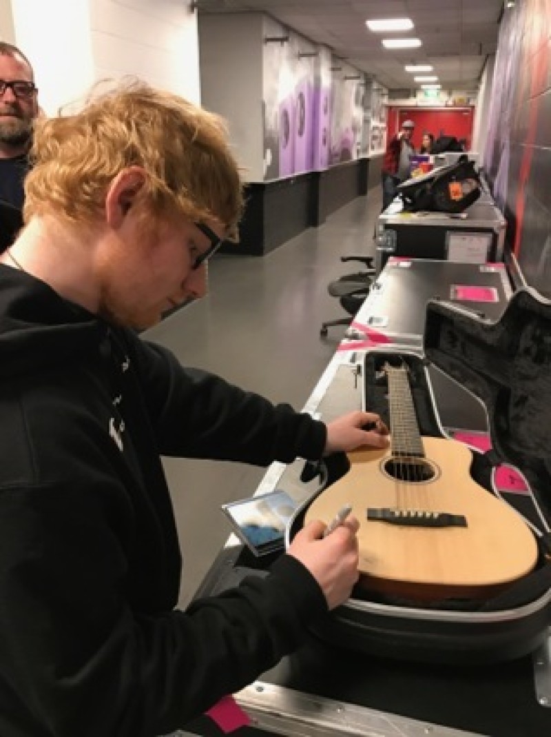 Main image for Ed Sheeran helps Barnsley Youth Choir