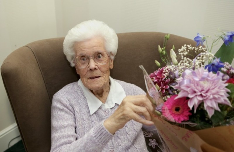 Main image for Royston woman celebrates 104th birthday