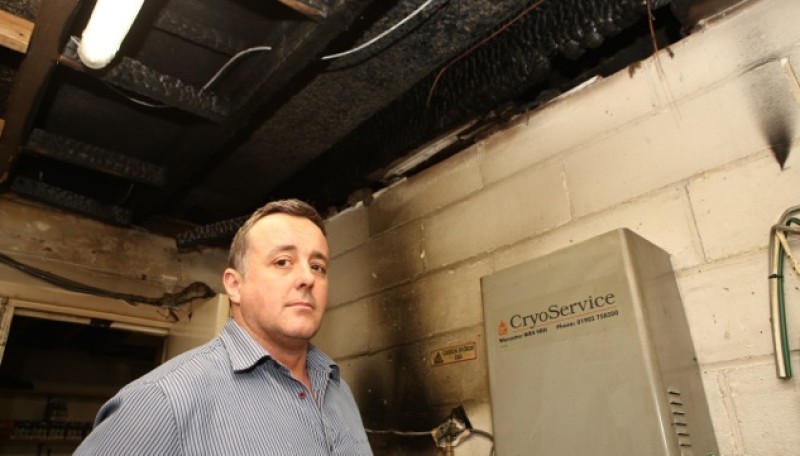 Main image for Gawber club fighting back after fire