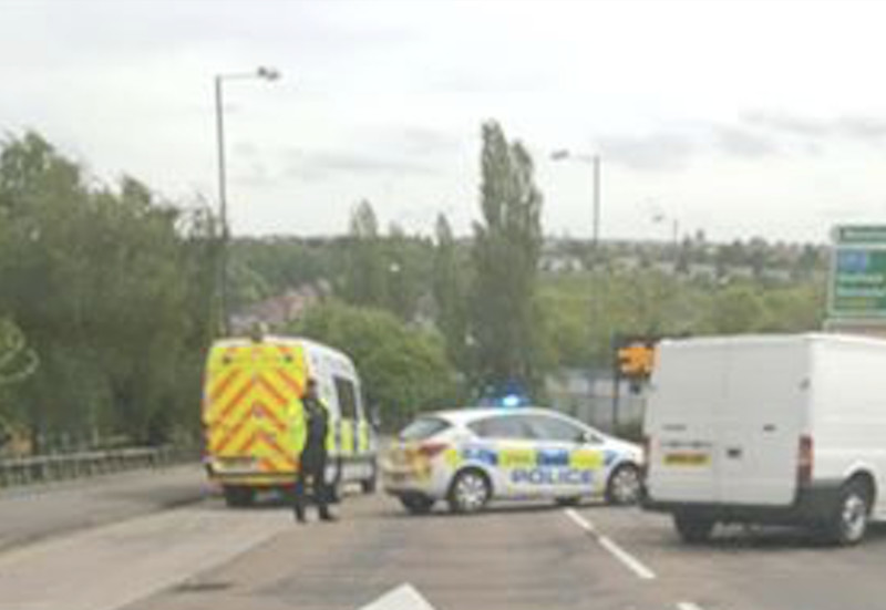 Main image for Roads open after World War Two shell found