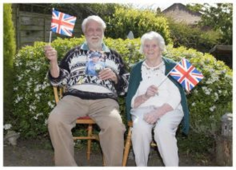 Main image for Royal knees up for long-married couple