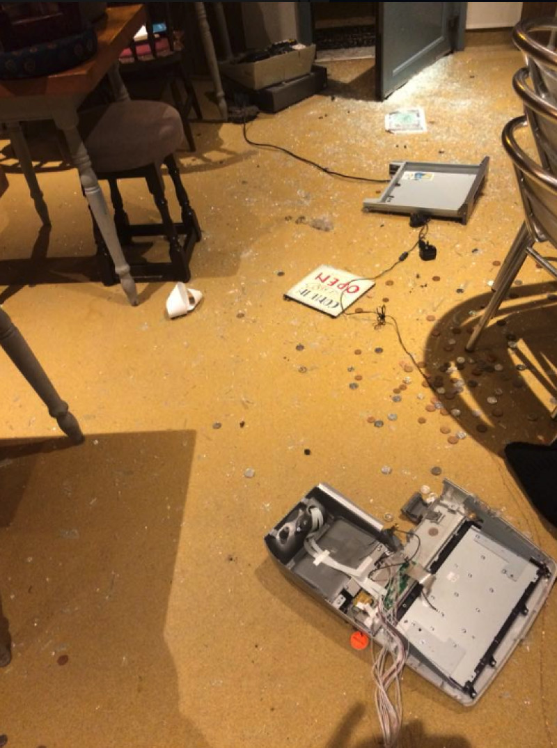 Main image for Raiders snatch till in pub break-in