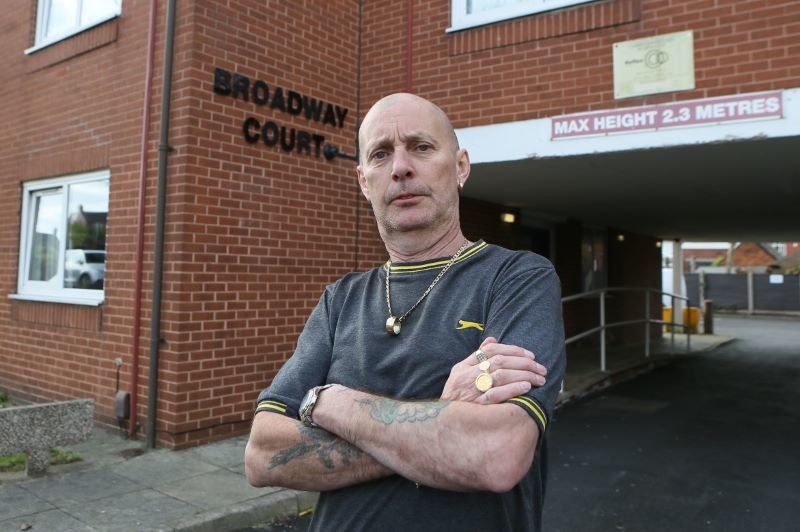 Main image for Residents left with asbestos fears following flood