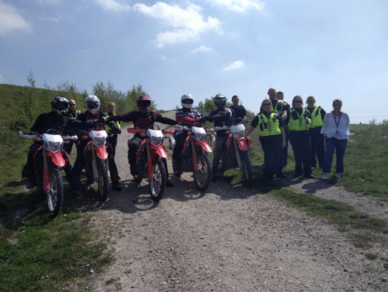 Main image for Drone cameras deployed to catch bikers