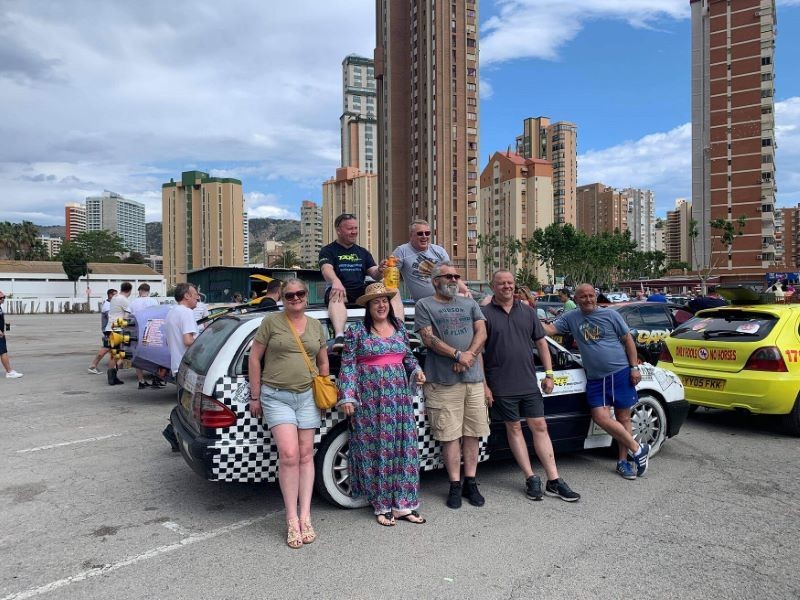 Main image for Benidorm group raise cash for hospice