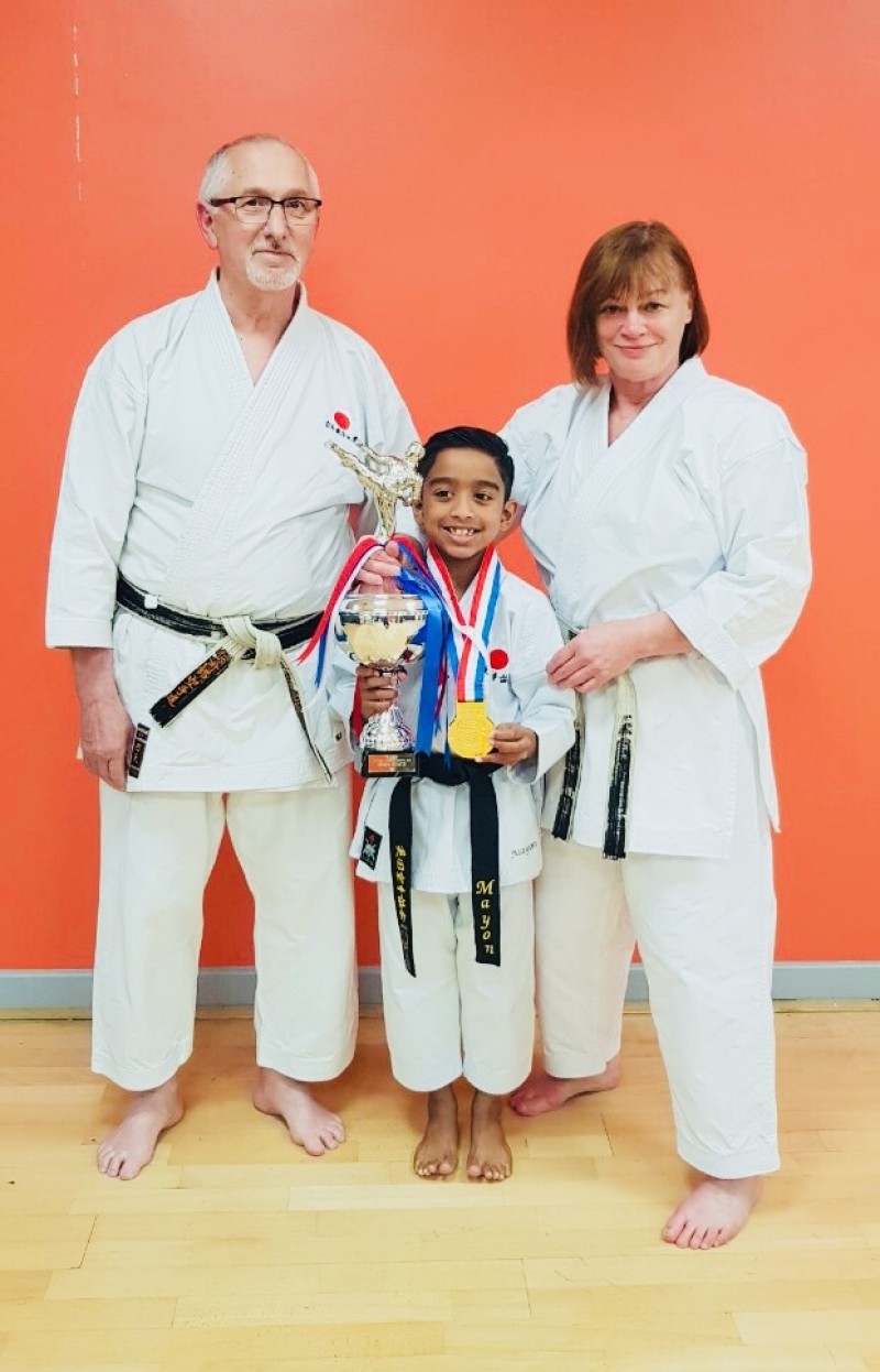 Main image for Karate kid retains national title
