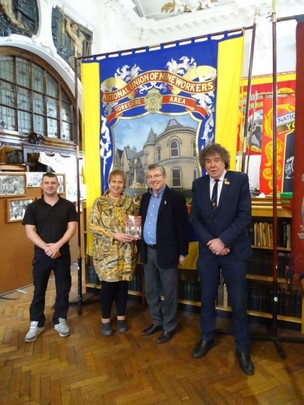 Historian Jane is flagging up more about miners’ war effort Image