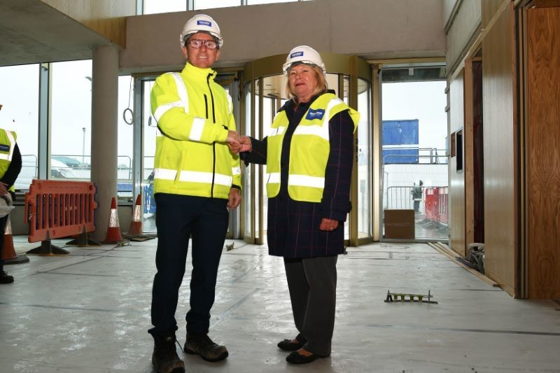 Main image for Library moves a step closer to completion