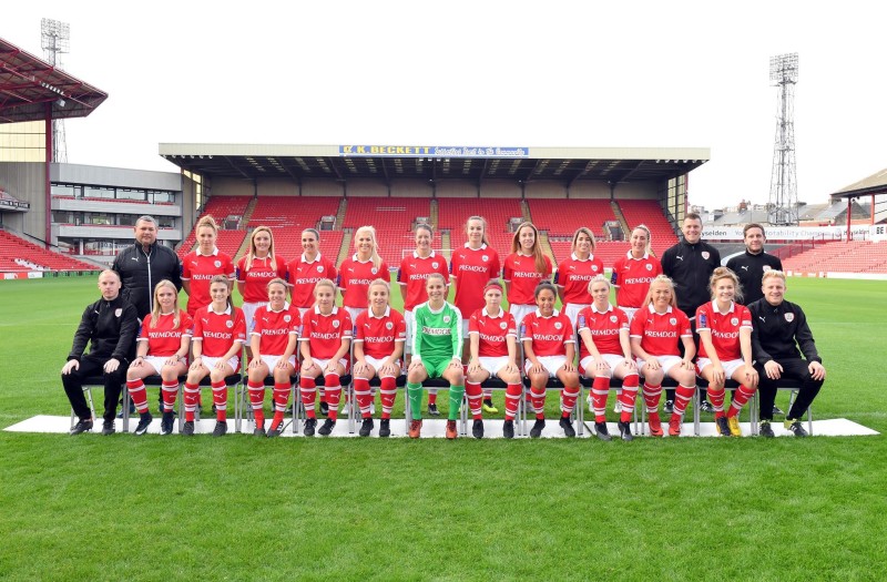 Main image for Barnsley FC Ladies hoping to follow up men’s promotion with cup glory at New York Stadium