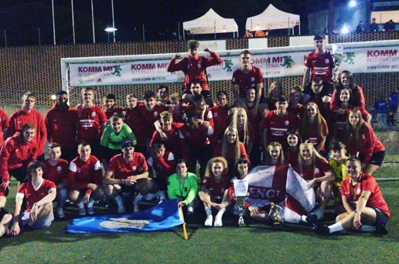 Main image for Teams tackling distance from Barnsley College to Barcelona